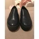 Emporio Armani Leather low trainers for sale