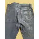 Leather slim pants J Brand