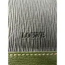 Leather clutch bag Loewe