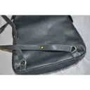 Leather backpack Longchamp - Vintage