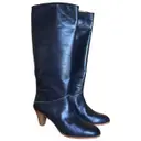 Leather boots Patricia Blanchet