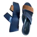 Leather mules Robert Clergerie