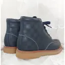 Sailor leather boots Louis Vuitton