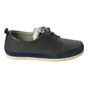 Leather trainers Volta Footwear