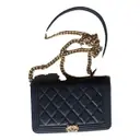 Wallet On Chain Boy leather crossbody bag Chanel