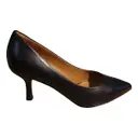 Leather heels Walter Steiger