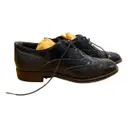 Patent leather lace ups Tod's
