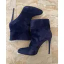Buy Le Silla Velvet ankle boots online