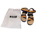 Cloth sandal MSGM