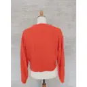 Buy Acne Studios Orange Cotton Knitwear online