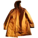 Orange Cotton Coat Cos