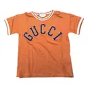 Orange Cotton Top Gucci