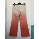 Buy Stella McCartney Orange Cotton Jeans online