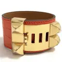 Hermès Collier de chien crocodile bracelet for sale