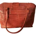 Orange Exotic leathers Handbag Nancy Gonzalez