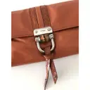 Bamboo leather clutch bag Gucci - Vintage