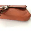 Bamboo leather clutch bag Gucci - Vintage