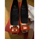 Buy Roger Vivier Belle Vivier leather heels online