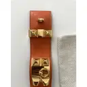 Collier de chien leather bracelet Hermès