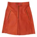 Leather mini skirt Isabel Marant
