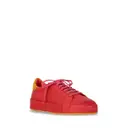 Jil Sander Leather trainers for sale