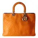 Ostrich handbag Dior