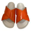 Patent leather sandals Celine