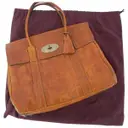 Orange Patent leather Handbag Bayswater Mulberry