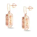Buy Orianne Pink gold earrings online