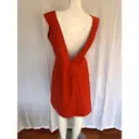 Buy Alberta Ferretti Silk mini dress online