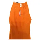 Polo Ralph Lauren Orange Silk Dress for sale