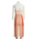 Buy Three Floor Fashion Silk mid-length dress online