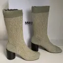 Leather boots MM6