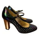 Leather heels Sonia Rykiel - Vintage