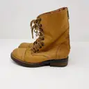 Leather lace up boots Steve Madden