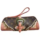 Lizard clutch bag Louis Vuitton