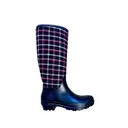 Tweed wellington boots Moncler