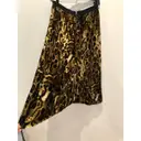 Velvet mid-length skirt Isabel Marant