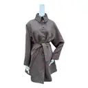Wool trench coat Alaïa - Vintage