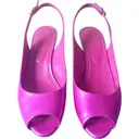 Pink Patent leather Sandals Sergio Rossi