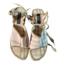 Cloth sandal Burberry - Vintage