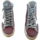 Pink Cloth Trainers Golden Goose