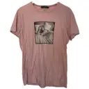 Pink Cotton T-shirt Dolce & Gabbana