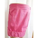 Pink Cotton Shorts Emilio Pucci