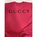 Pink Cotton T-shirt Gucci