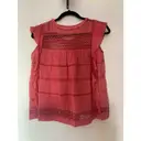Buy Isabel Marant Etoile Pink Cotton Top online