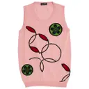 Pink Cotton Knitwear & Sweatshirt Raf Simons