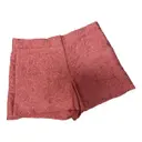 Pink Cotton Shorts Louis Vuitton