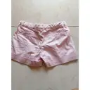 Buy Moncler Pink Cotton Shorts online