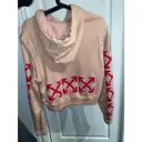 Buy Off-White Pink Cotton Knitwear online